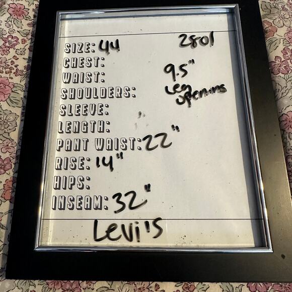 Levi's 550 Relaxed Men's 44x32 Light Wash Stretch NEW - Picture 5 of 5